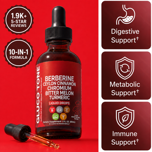 Berberine Metabolic Support Drops with Ceylon Cinnamon + Chromium