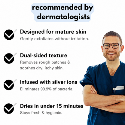 Exfoliating Antibacterial Shower Towel