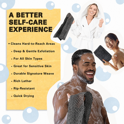 Exfoliating Antibacterial Shower Towel